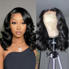 Douyin Bob Wig 13x4 lace-front offers natural parting and easy styling.