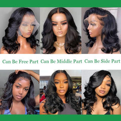 Douyin Bob Wig pre-plucked density180 for full-volume wear.
