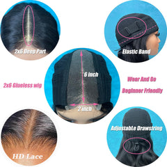 Douyin Wear and Go drawstring glueless wig, quick fit for any head