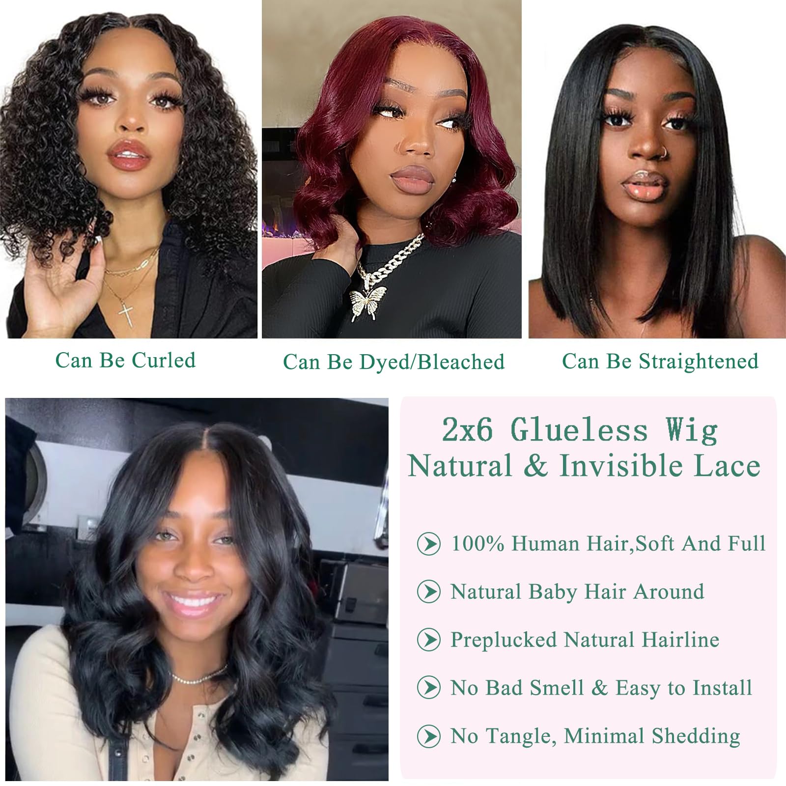 Douyin Wear and Go pre-cut hairline, ready to wear wig