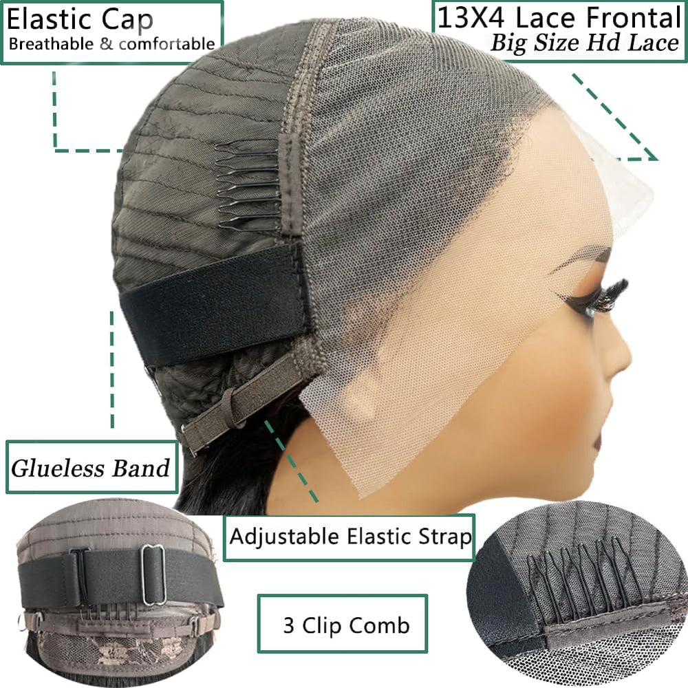 Douyin Wig cap kit with adjustable straps for quick setup.