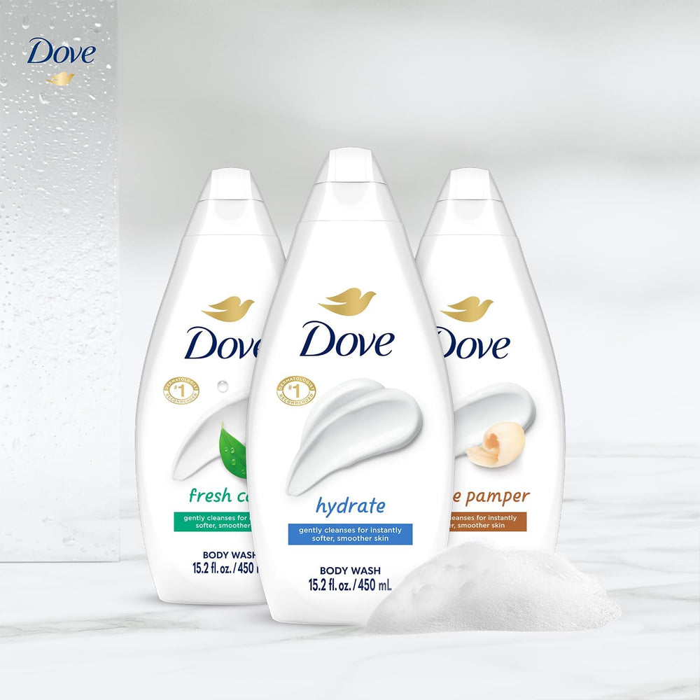 Dove 3-pack display on shelf, highlighting choice and value