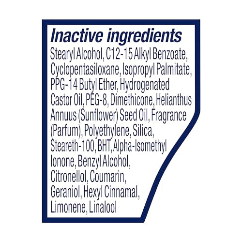 Hand applying Dove Advanced Care stick for day-long protection