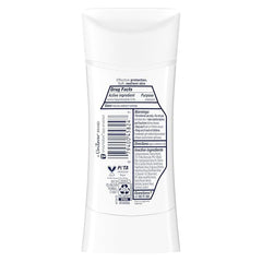Dove Advanced Care deodorant stick pack of three provides on-the-go freshness.