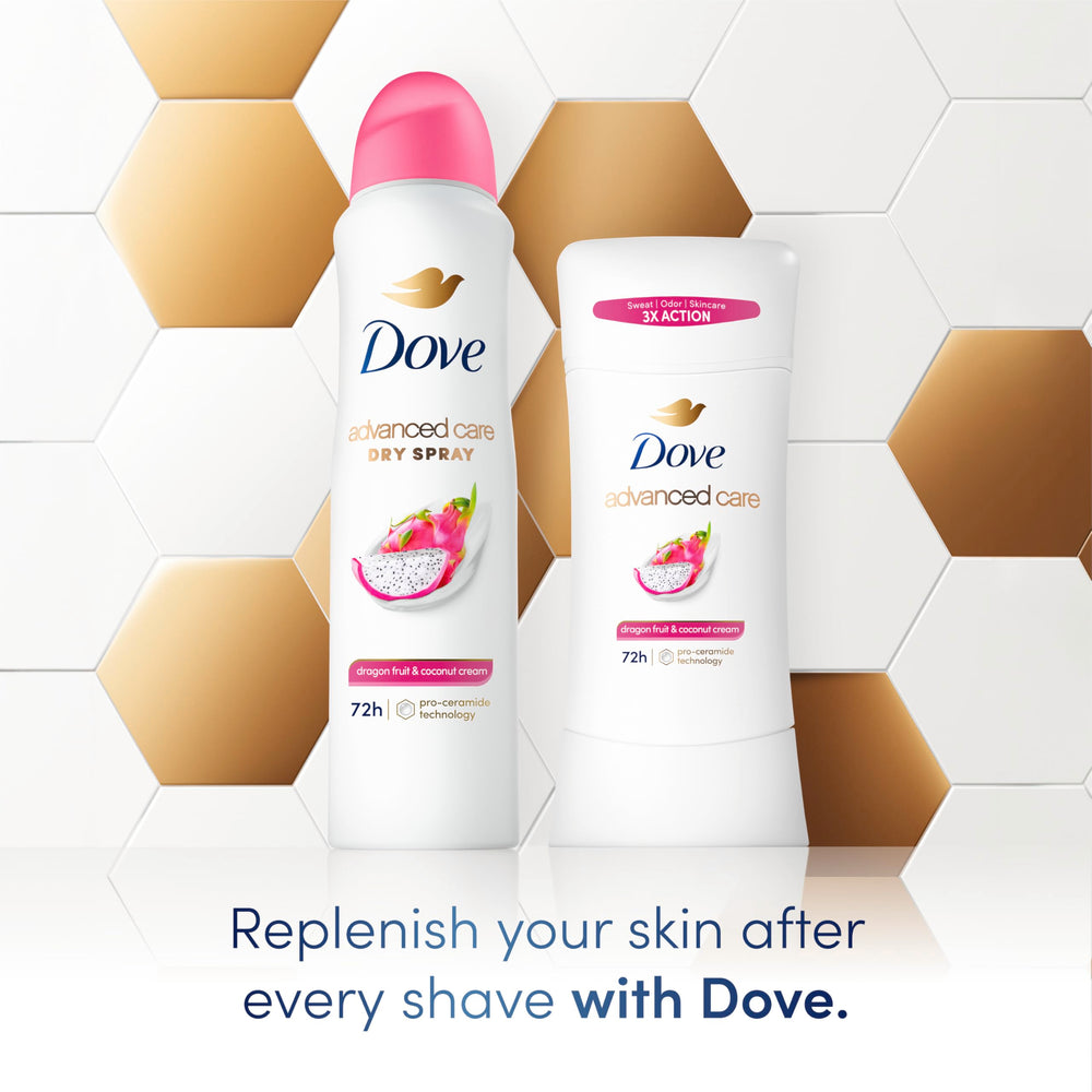 Graphic illustrating Dove Pro Ceramide Technology supporting skin barrier health.