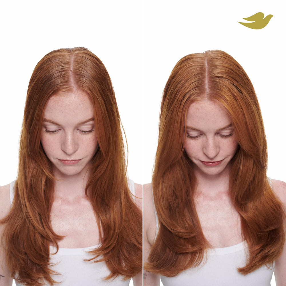 Dove Advanced Dry Shampoo works for all hair types in close-up.