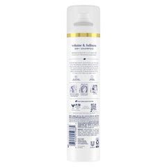 Dove Advanced Dry Shampoo cassava starch lifts hair and controls oil with invisible serum.