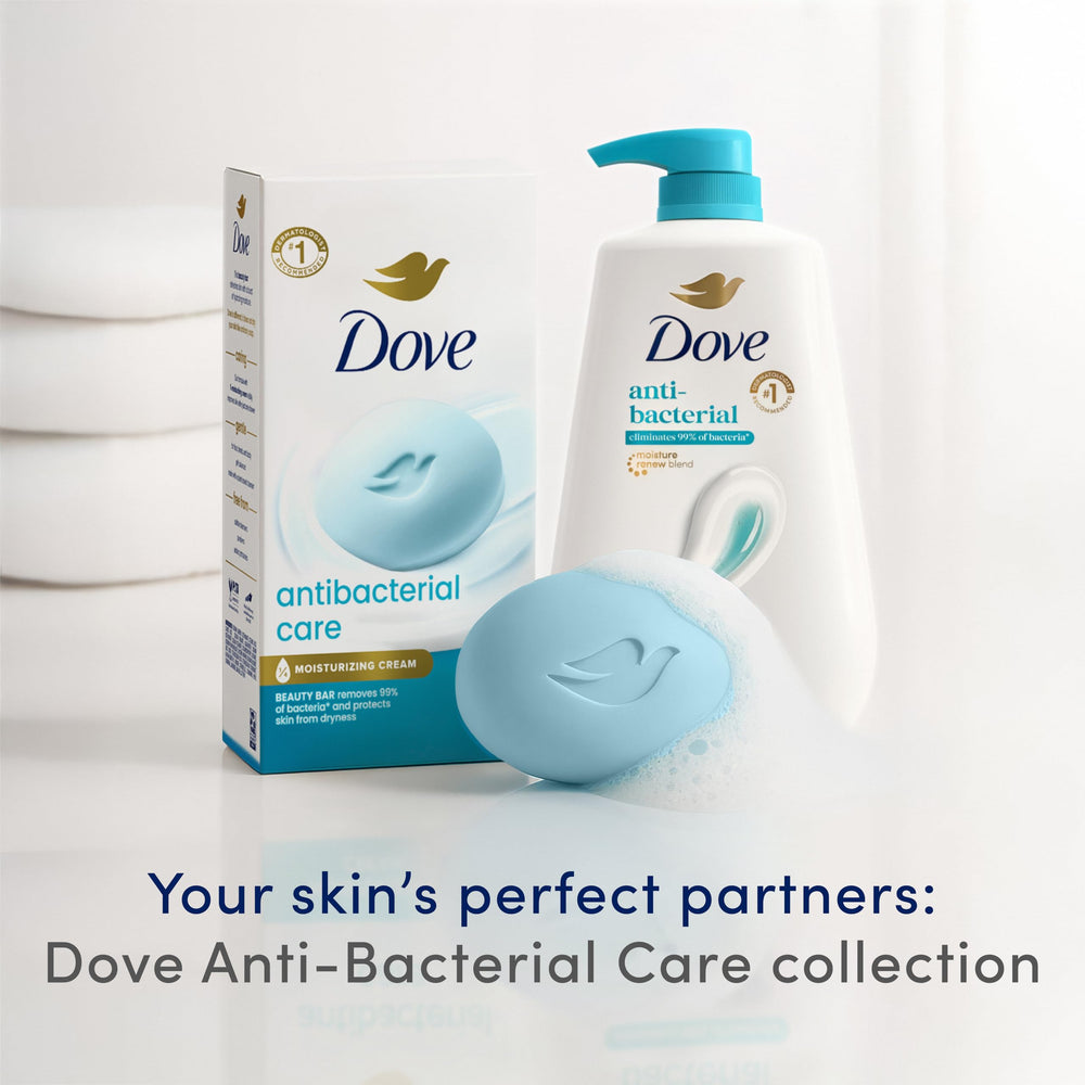 Dove Beauty Bar works for hands and body cleansing