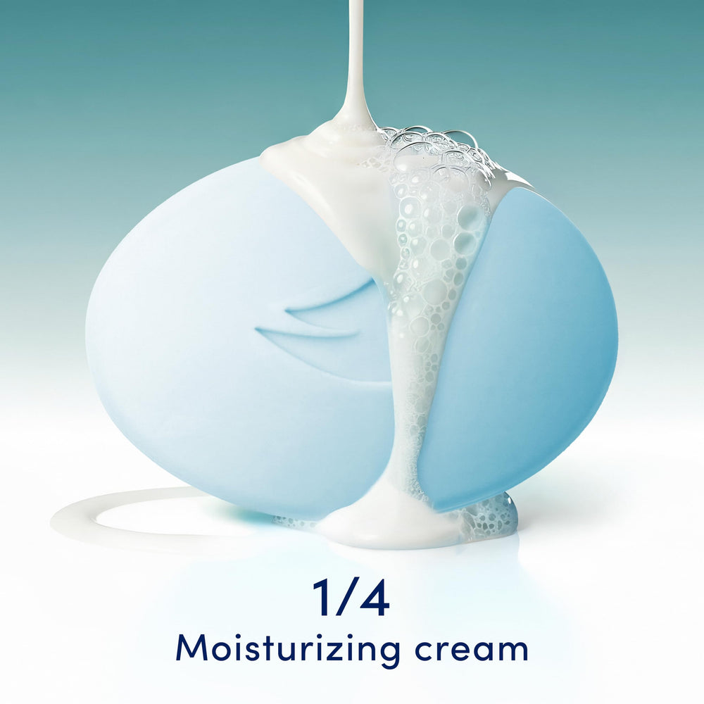 Dove Beauty Bar nourishes skin with one-quarter moisturizing cream
