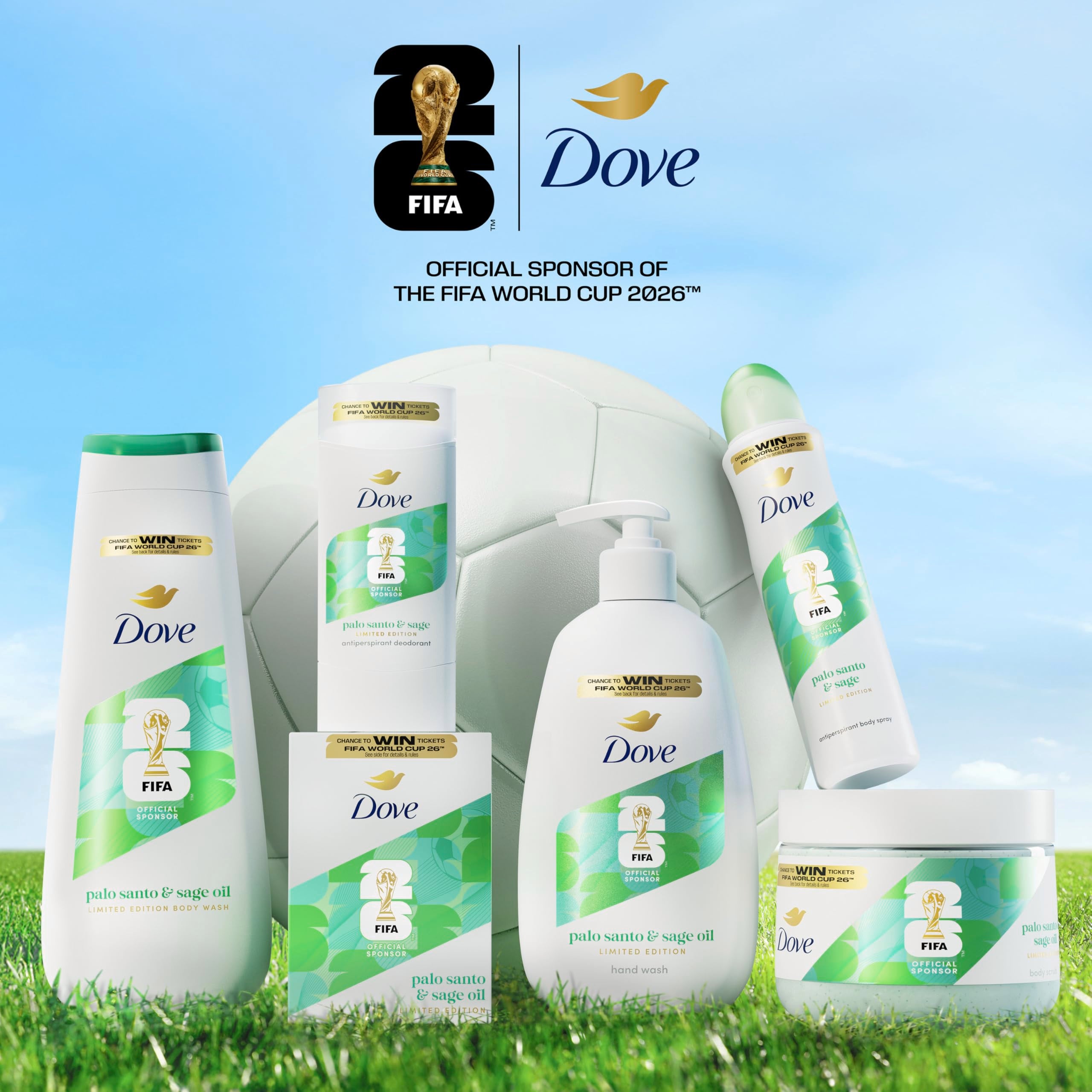 Whipped texture of Dove scrub creates rich lather during exfoliation.