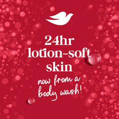 Dove rich lather in shower helps skin feel soft and refreshed