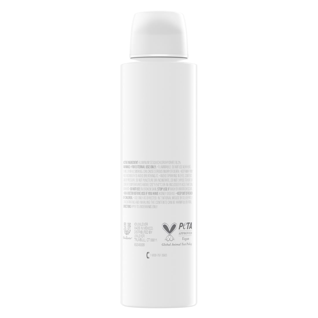 Dove Clinical Care easy-application spray delivers instant dryness.