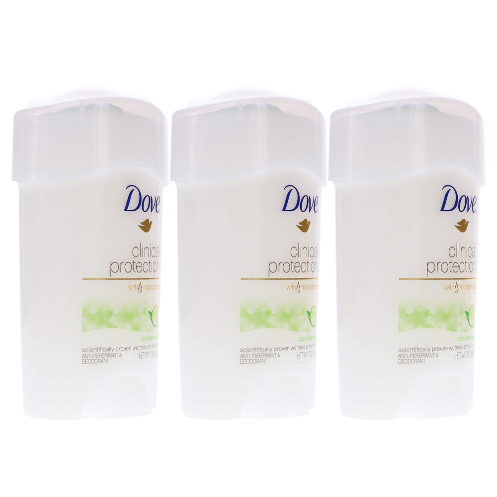 Dove Clinical Protection application shows easy, quick underarm refresh.