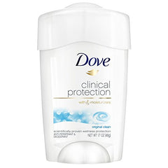 Close-up of Dove Original Clean applicator ready for use.