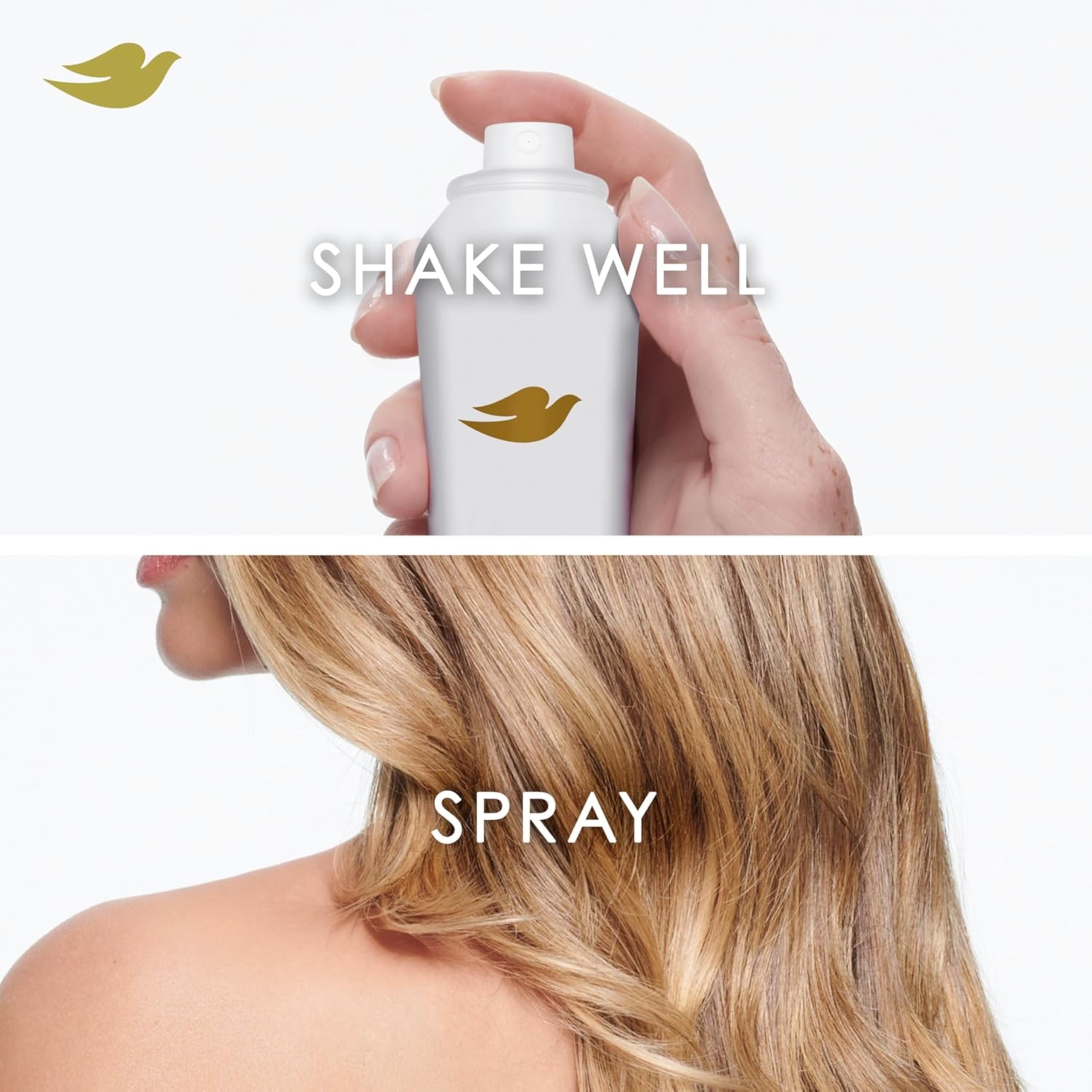 Dove color-treated hair friendly spray works for dyed hair.