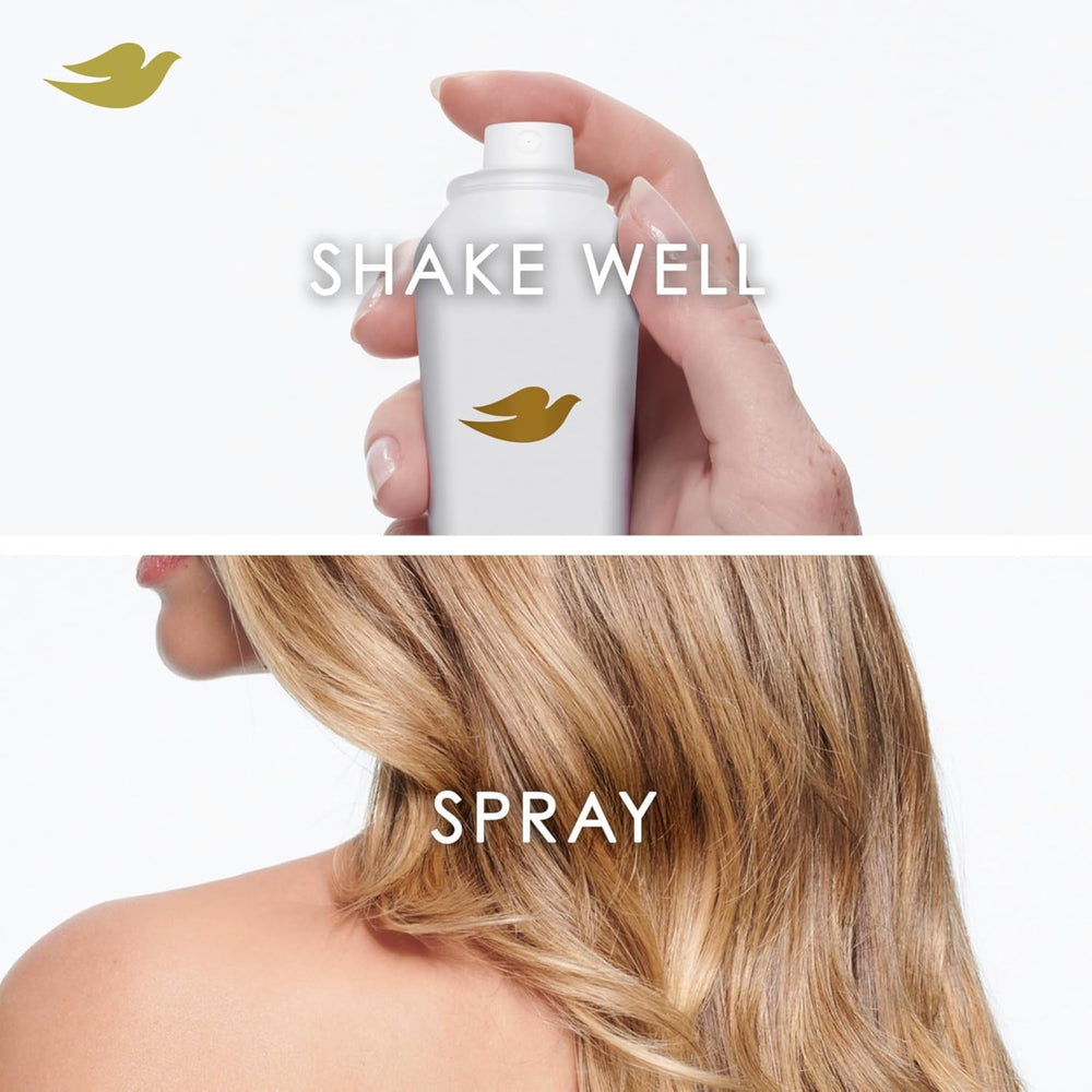 Dove color-treated hair friendly spray works for dyed hair.