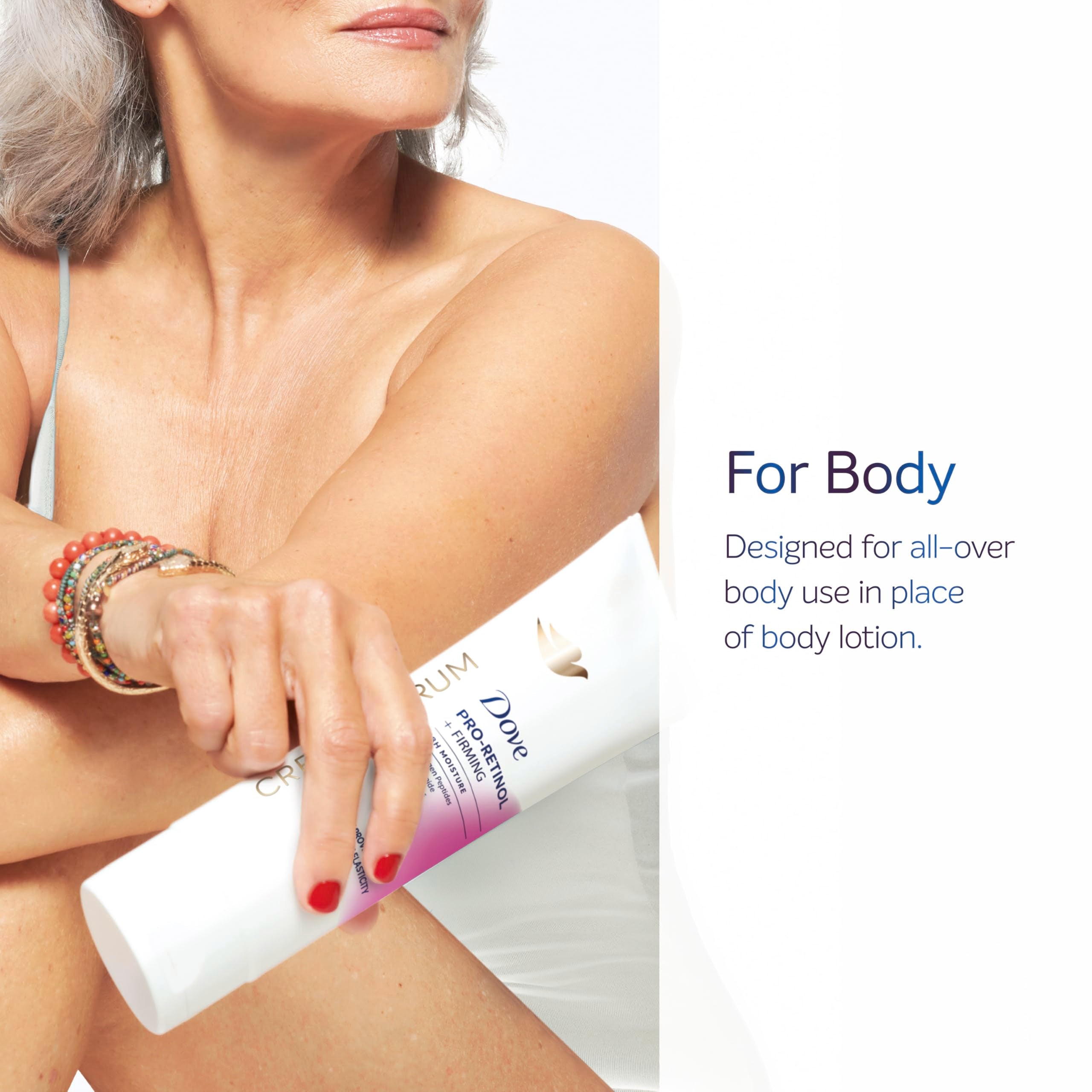 Dove Cream Serum Pro-Retinol fast absorption without greasiness.