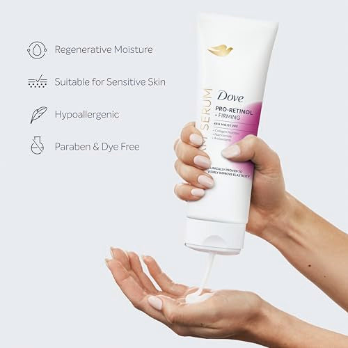 Dove Cream Serum Pro-Retinol dermatologist-developed formula.