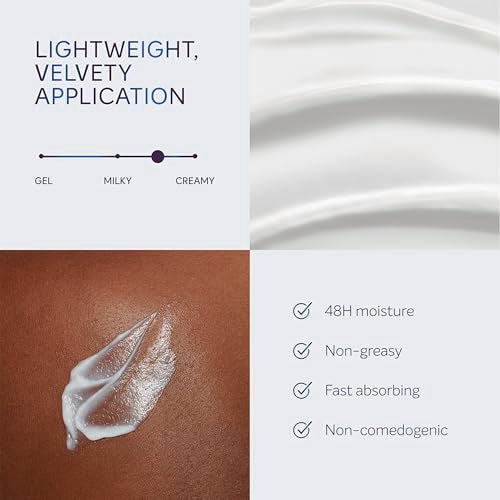 Dove Cream Serum Pro-Retinol non-greasy finish on skin.