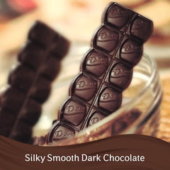 Dove dark chocolate bars with foil wrap, great for gift baskets and celebrations.