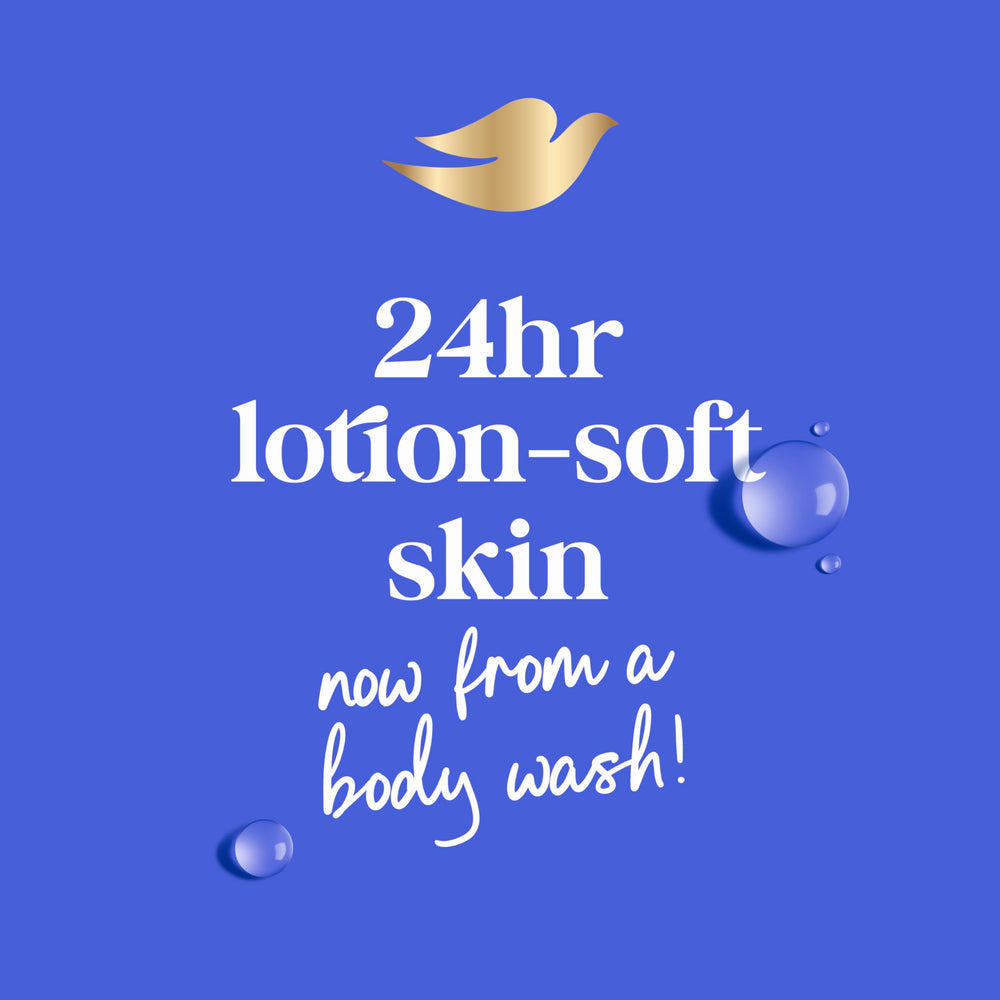 Dove Deep Moisture sulfate-free formula cleanses gently.
