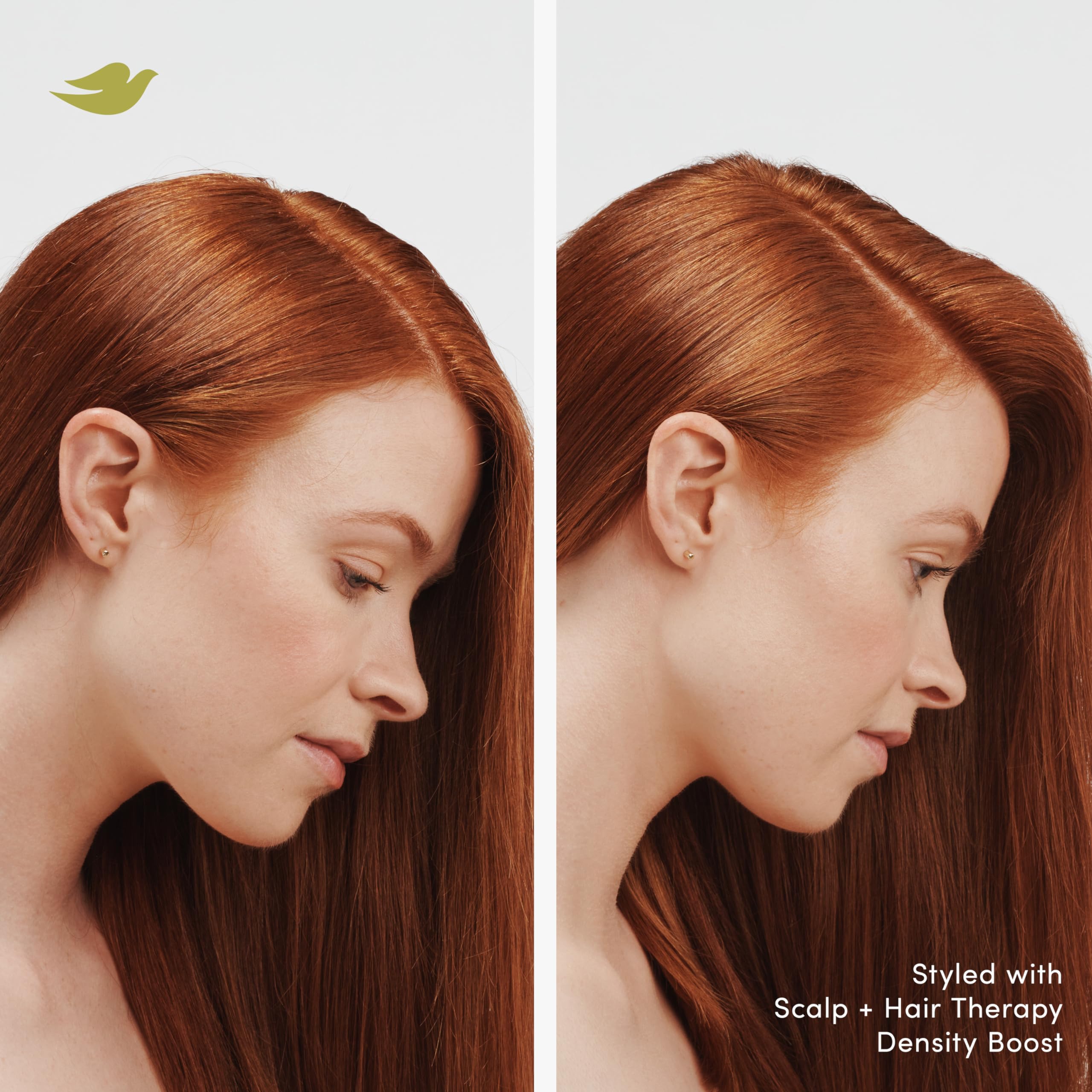Dermatologist collaboration seal on Dove Density Boost packaging
