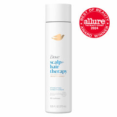 Dove Density Boost ingredients vitamin B3 zinc visible for scalp nourishment