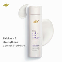 Dove Density Boost ingredients featuring vitamin B3 and zinc for fine hair