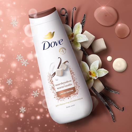 Dove 24-hour renew moisturizing microdroplets visible in product text