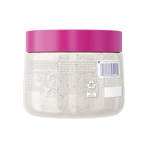 Dove Dragon Fruit Coconut Scrub bottle ready for smooth application