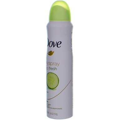 Dove Cool Essentials finish on skin after application