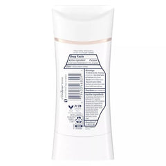 Dove Even Tone underarm application shows smooth glide