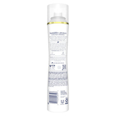 Dove flexible hold hairspray can delivers all-day frizz control.