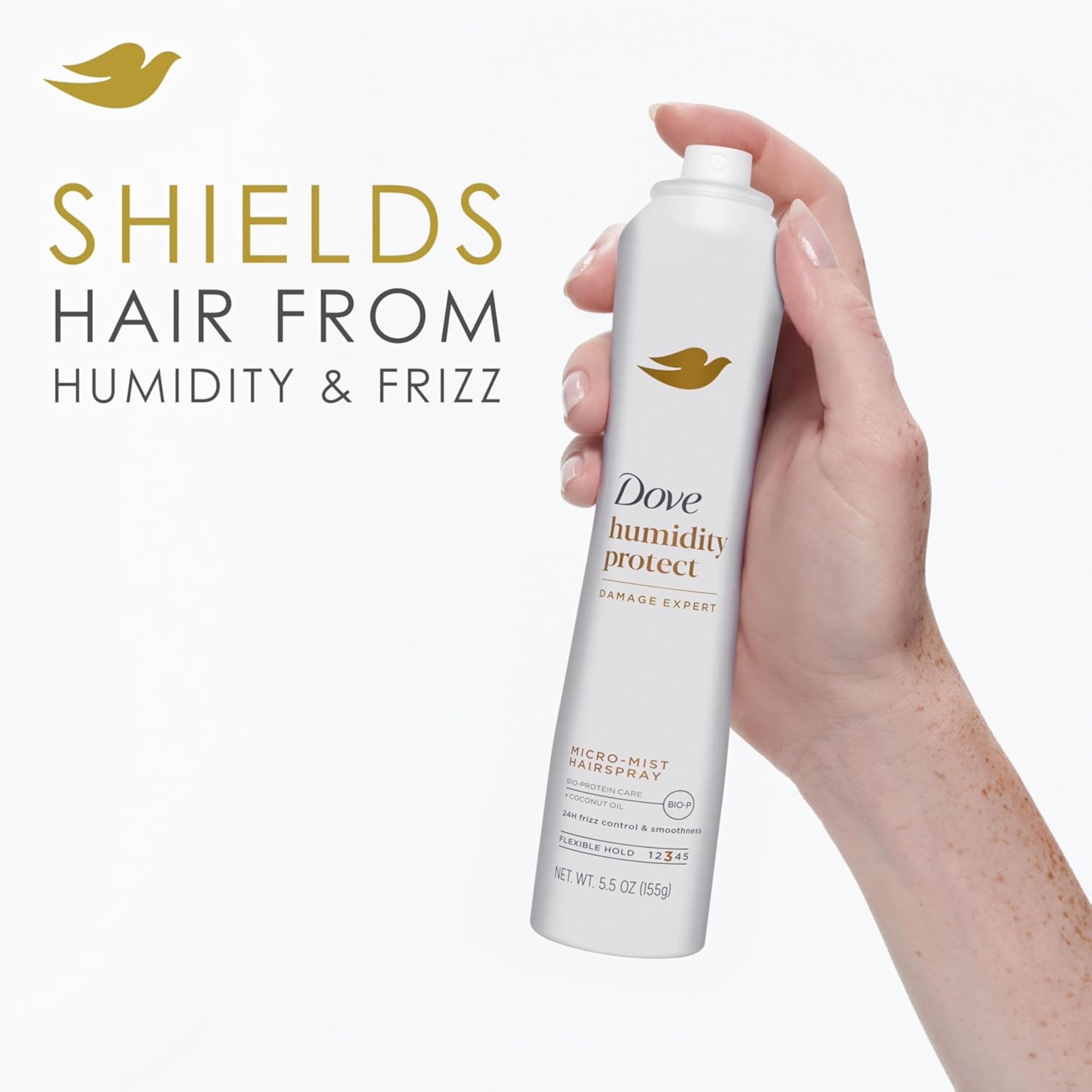 Dove fragrance notes on the bottle reveal floral and citrus aroma.