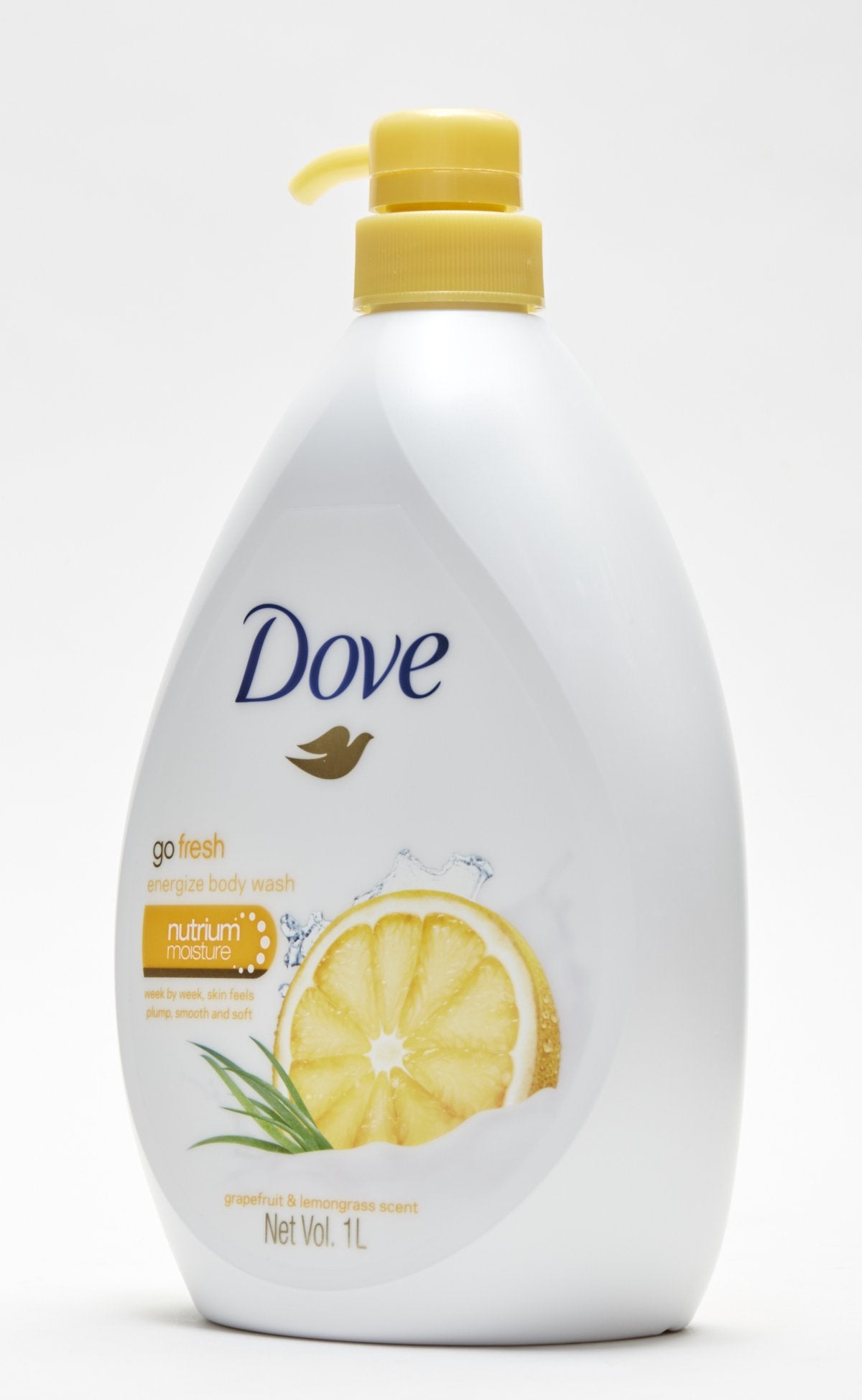 Dove Go Fresh Energize scent invites a bright morning routine with citrus notes