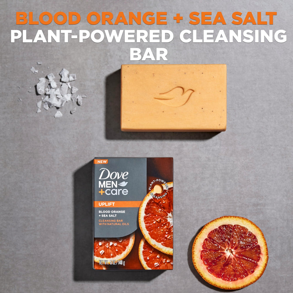 Dove Men+Care cleansing bar for face use delivering gentle cleansing
