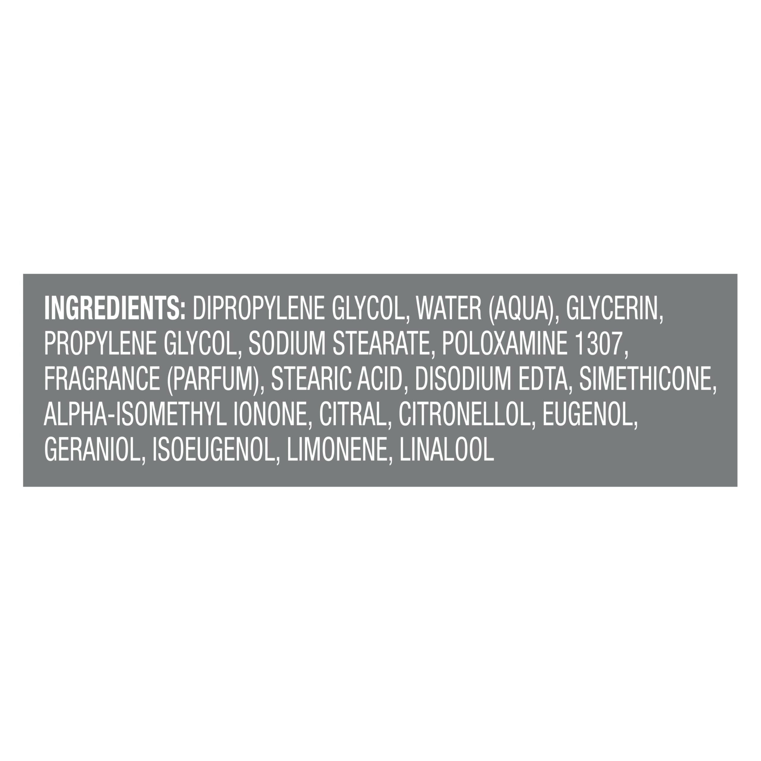 Dove Men+Care Breeze cruelty-free PETA certification label beside product.