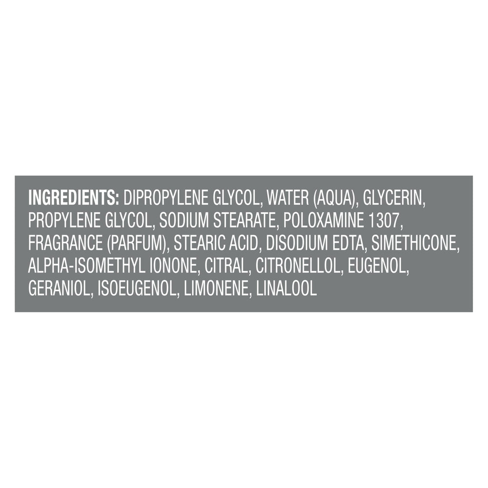 Dove Men+Care Breeze cruelty-free PETA certification label beside product.