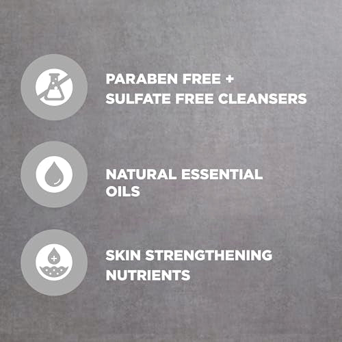 Dove Men+Care charcoal clove scrub aromatic scent in shower.