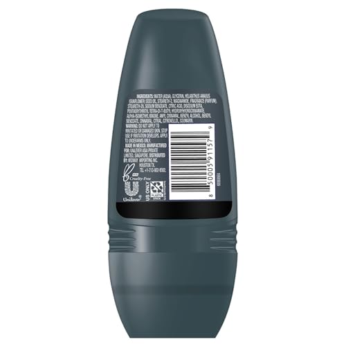 Dove Men+Care Clean Comfort roll-on aluminum-free formula seen on underarm surface