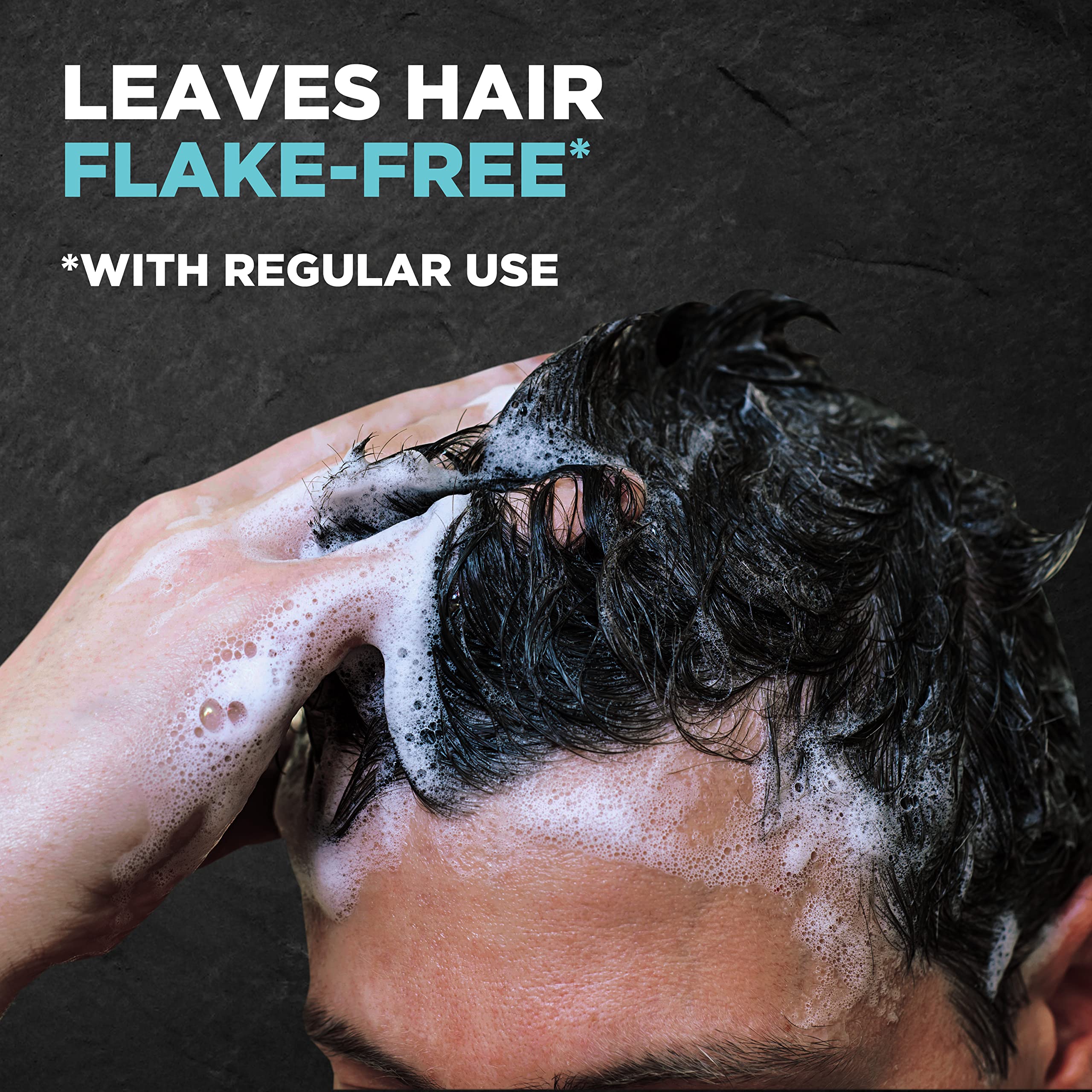 Dove Men+Care label shows pyrithione zinc for dandruff defense