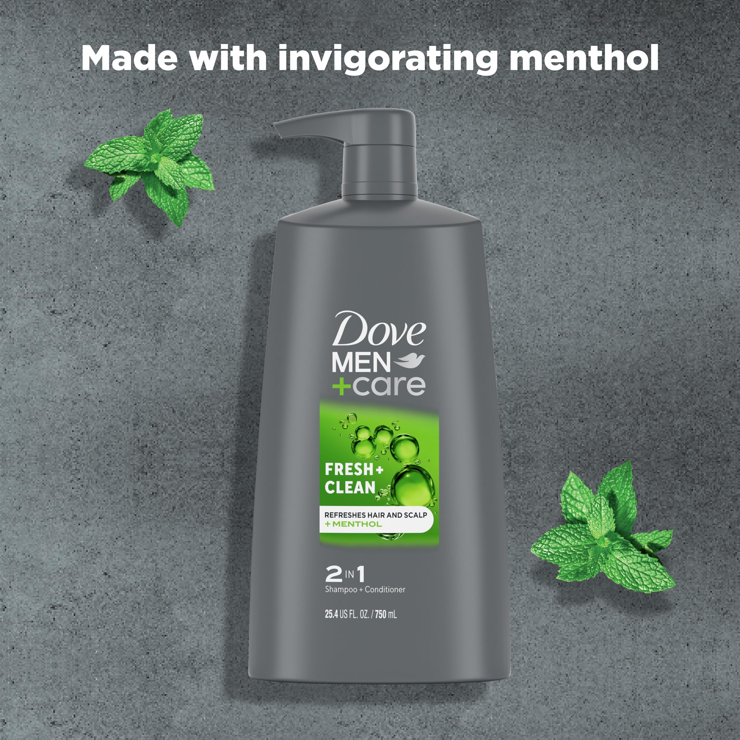 Dove Men+Care 2-in-1 product results in thicker, healthier-looking hair