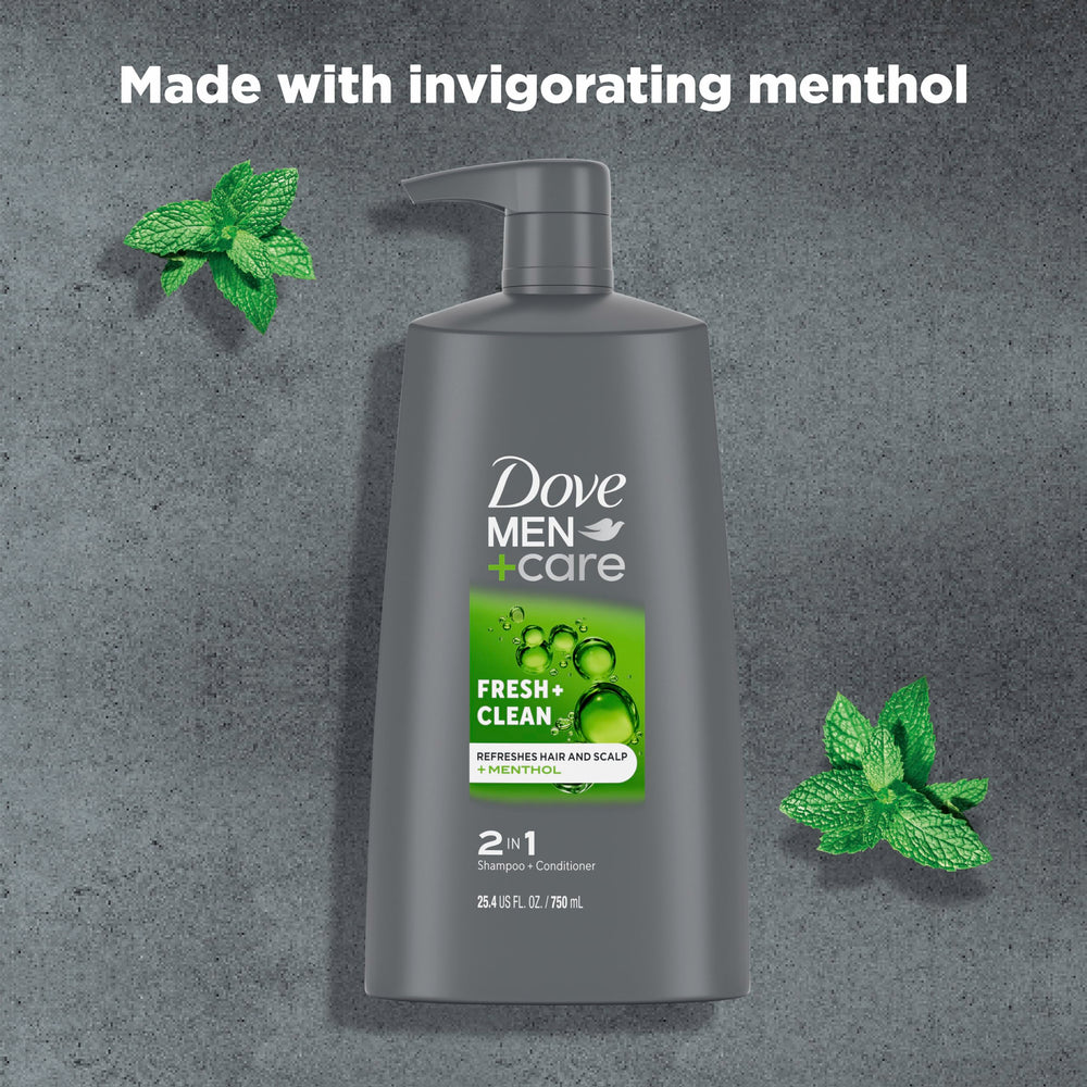 Dove Men+Care 2-in-1 product results in thicker, healthier-looking hair
