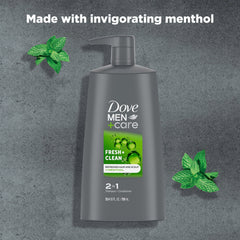 Dove Men+Care 2-in-1 product results in thicker, healthier-looking hair