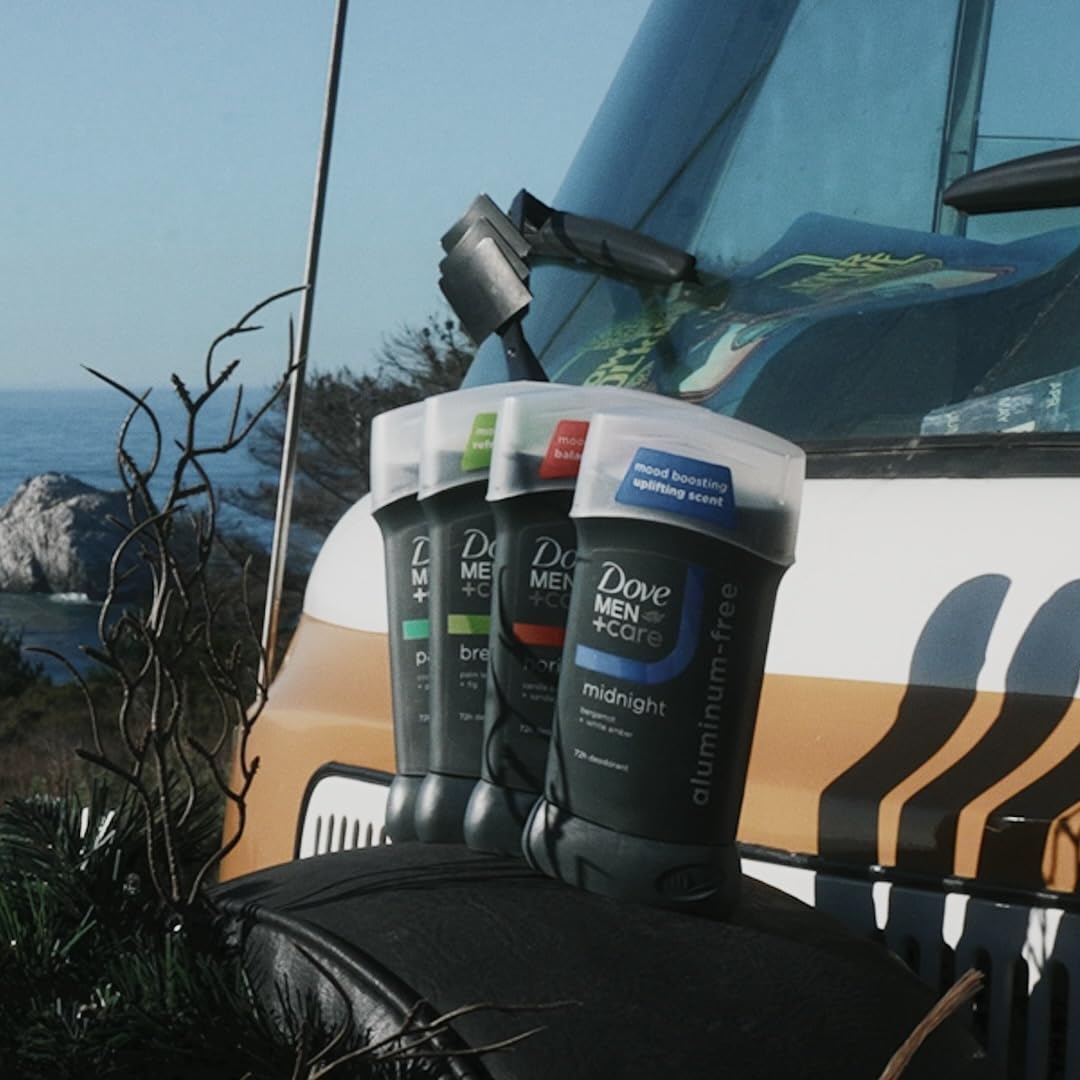 Clear wear with no visible residue on the skin from Horizon deodorant.