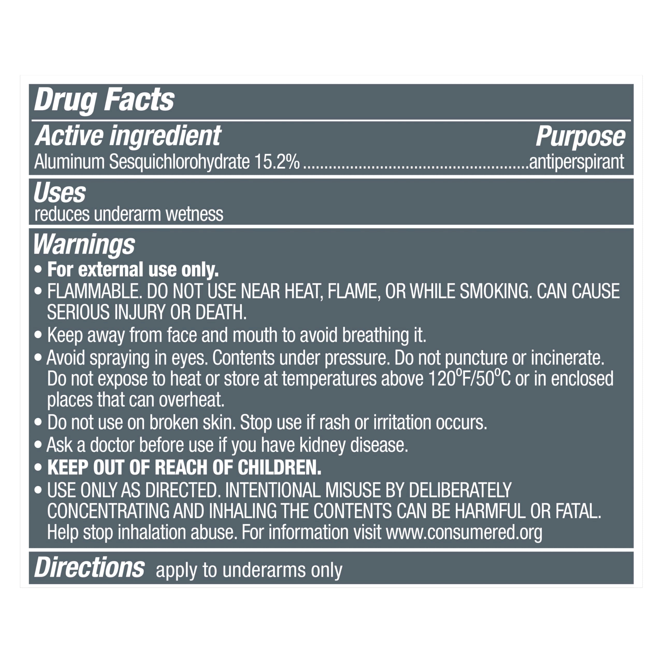 Triple Defense full protection through odor, wetness, and freshness balance.