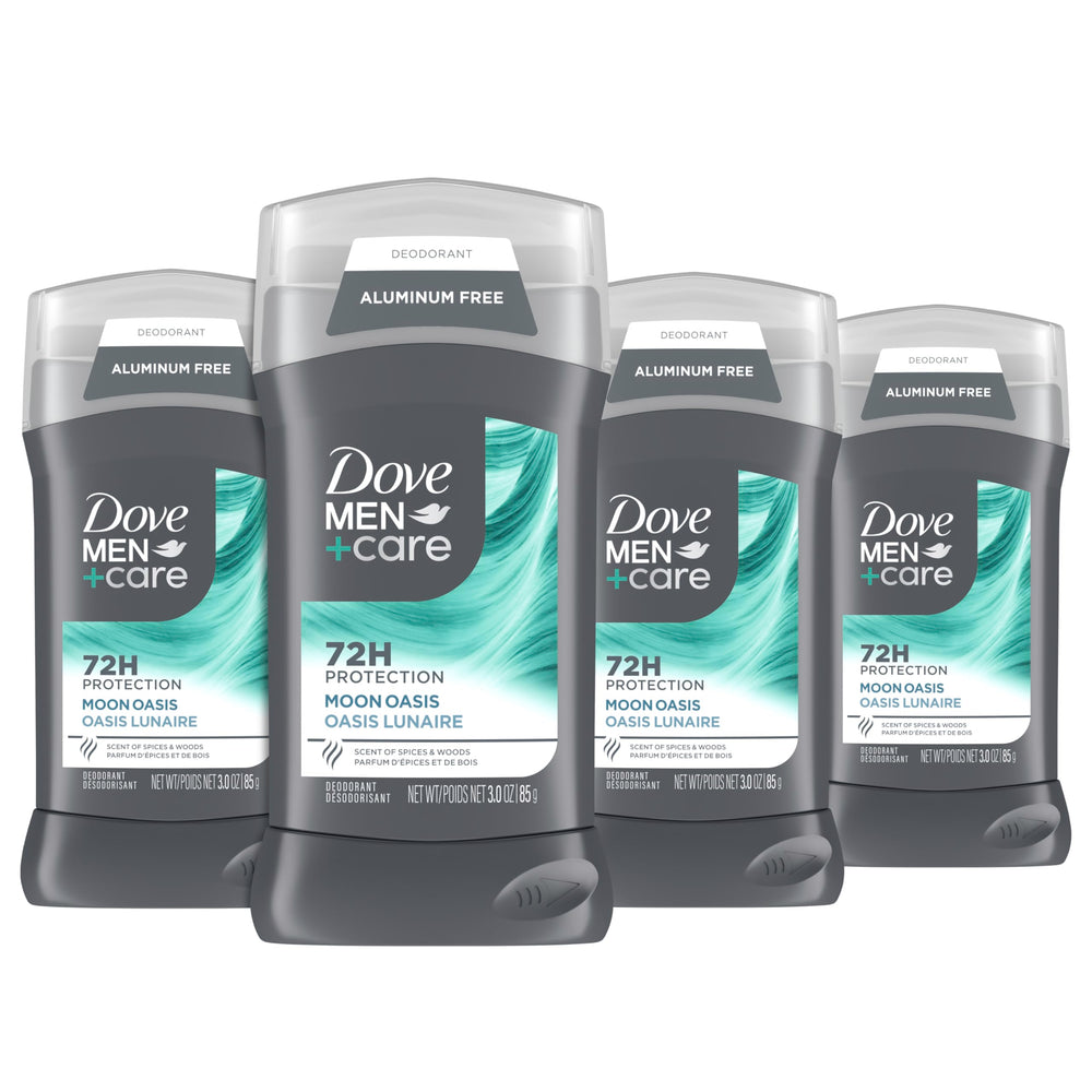 Moon Oasis deodorant stick close-up shows a long-lasting scent.