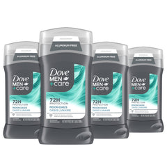 Moon Oasis deodorant stick close-up shows a long-lasting scent.