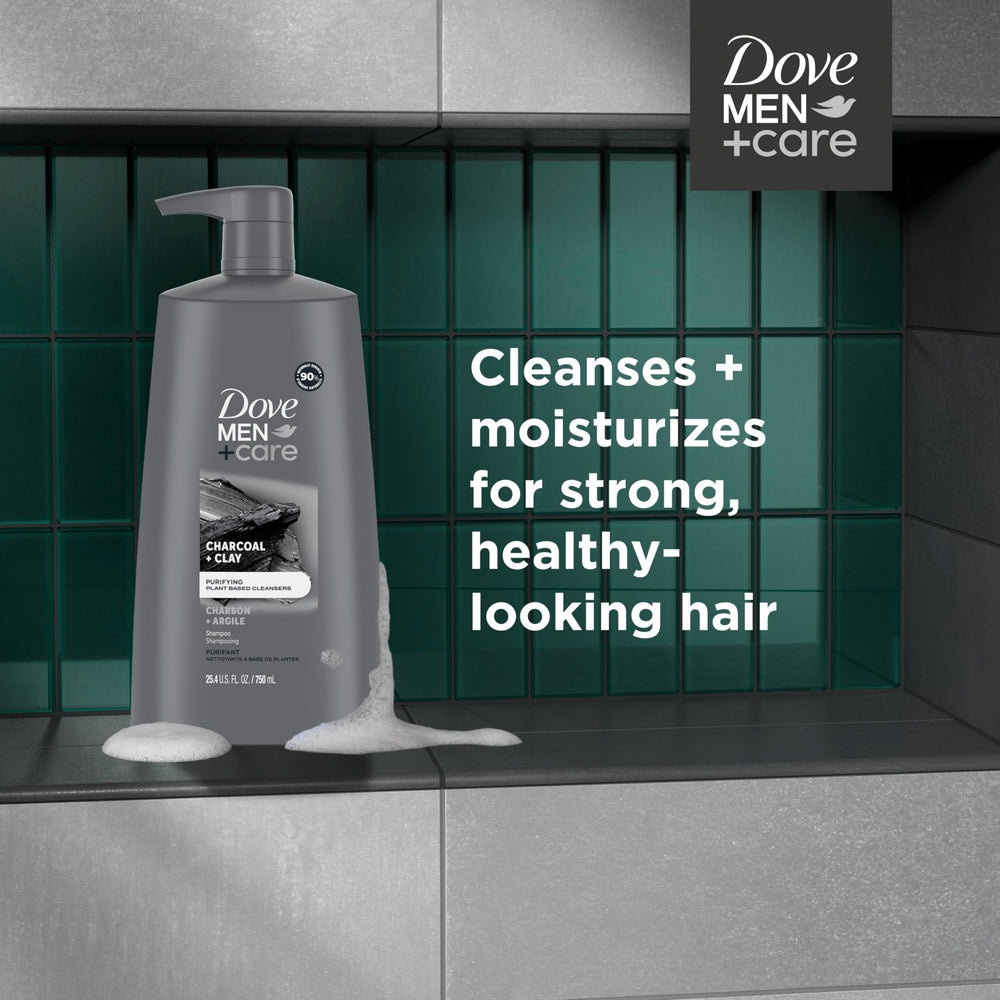 DOVE Men + Care Charcoal + Clay recyclable bottle