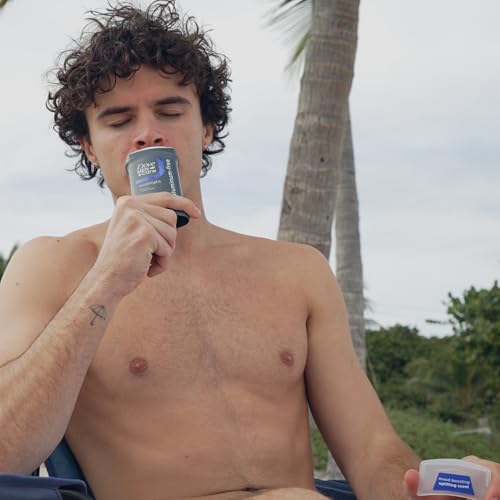 Dove Men+Care skin-care moisturizers soften underarm skin after each use.